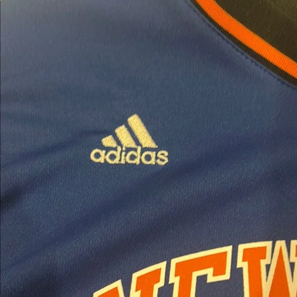Adidas New York Jersey - Vibrant Blue and Orange size XL - Picture 4 of 6